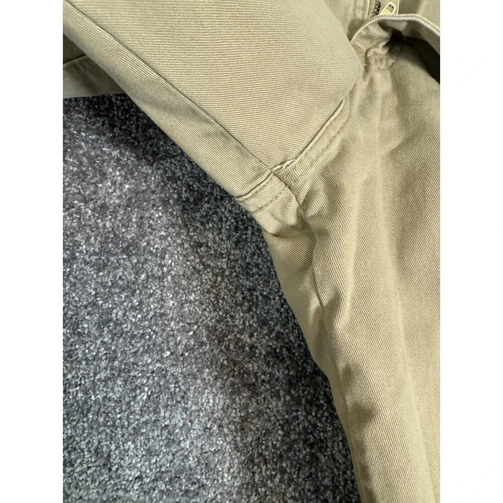 Vtg Wrangler Cargo Khaki Pants Relaxed Fit Canvas Mens 36x30 Workwear Y2k Chore